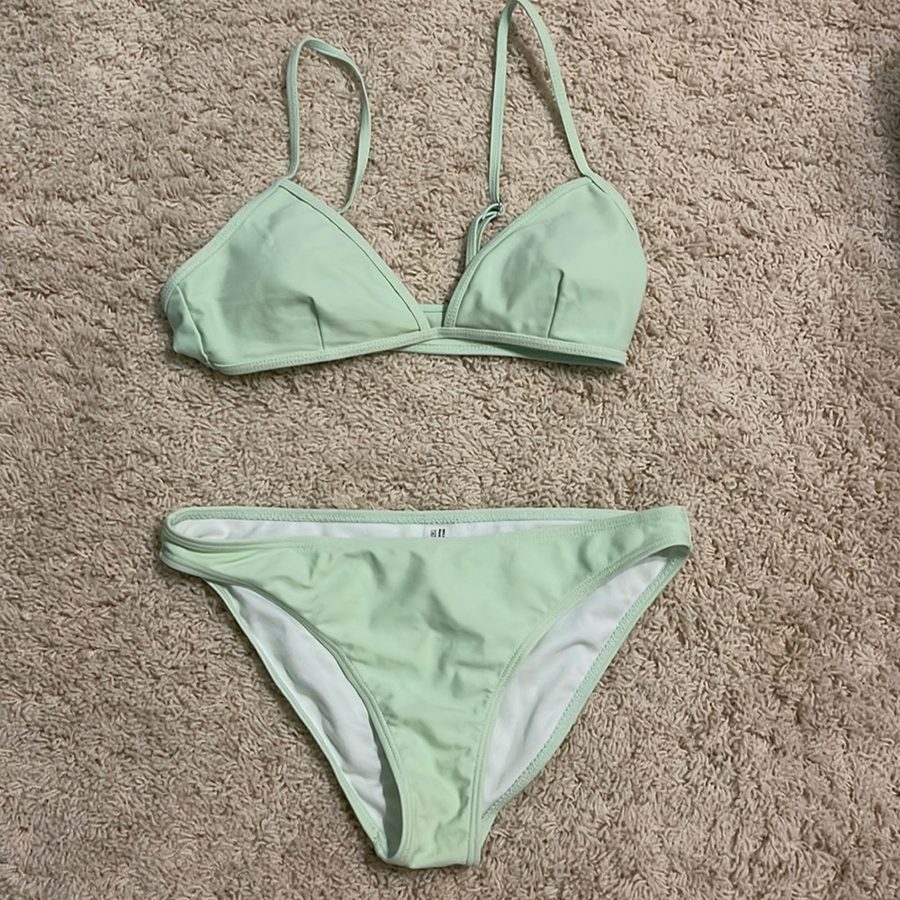 Target lime green bikini